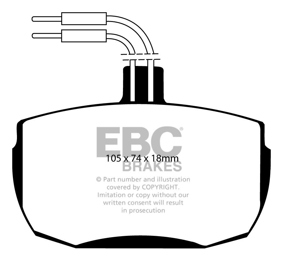 EBC Brake Pads - Ultimax