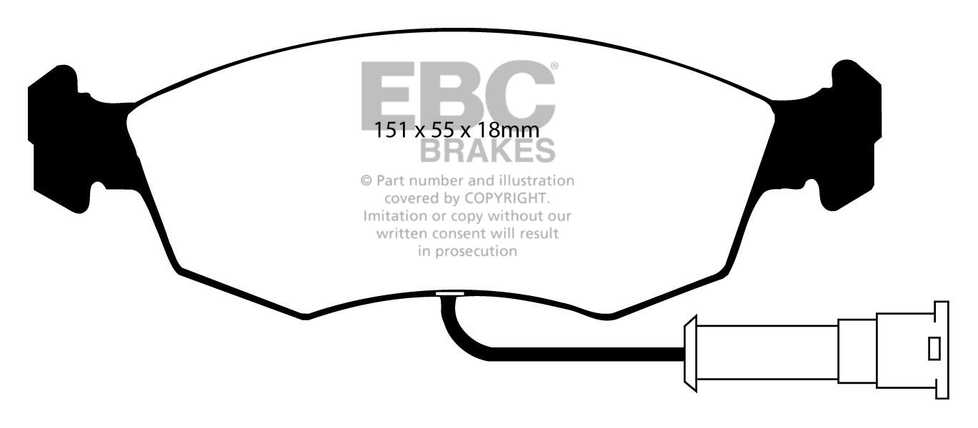 EBC Brake Pads - Ultimax