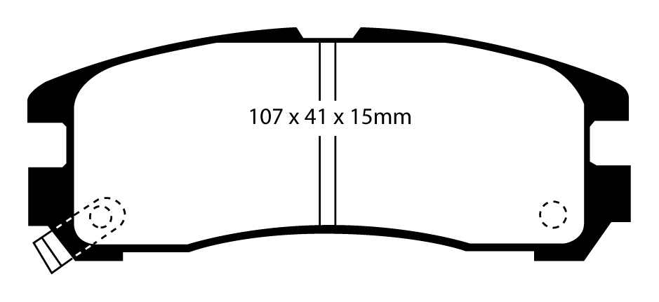 EBC Brake Pads - Yellow Stuff