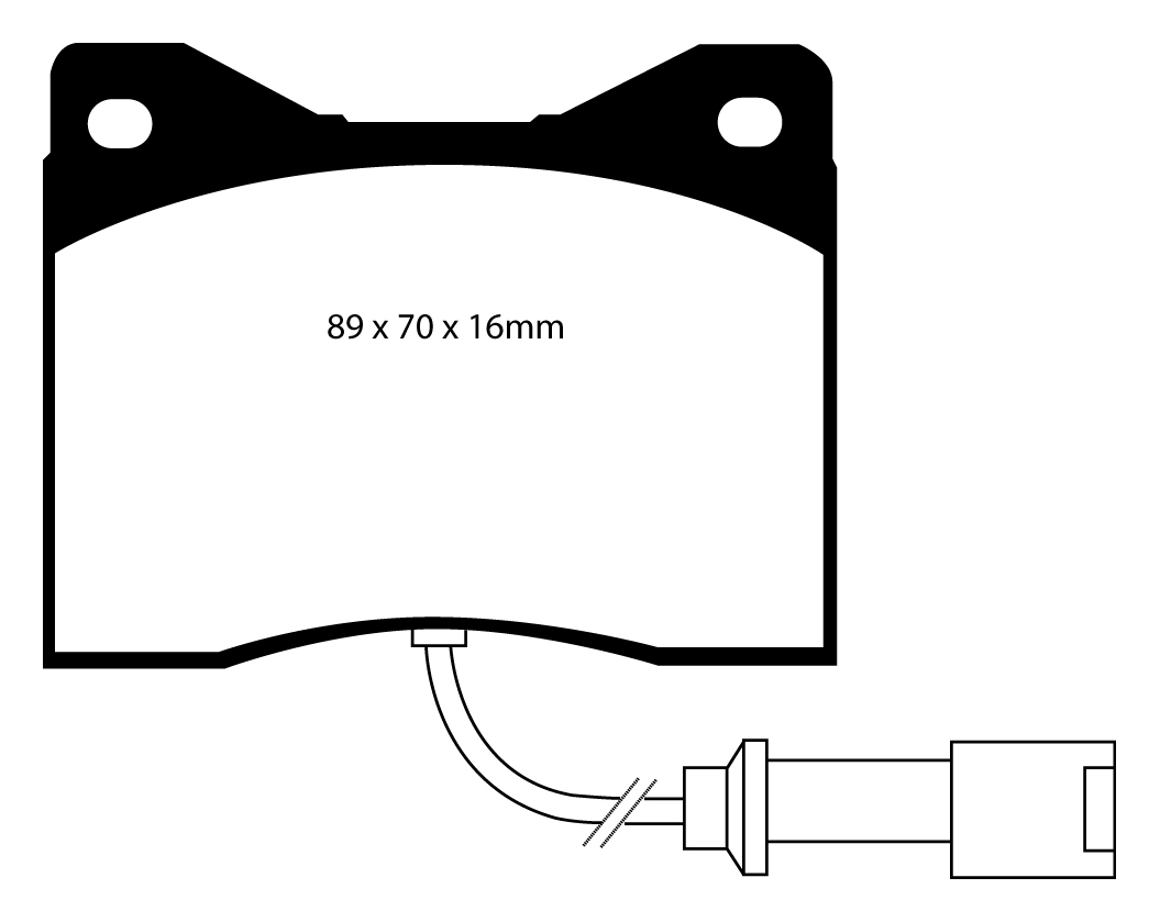 EBC Brake Pads - Yellow Stuff