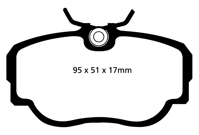 EBC Brake Pads - Yellow Stuff