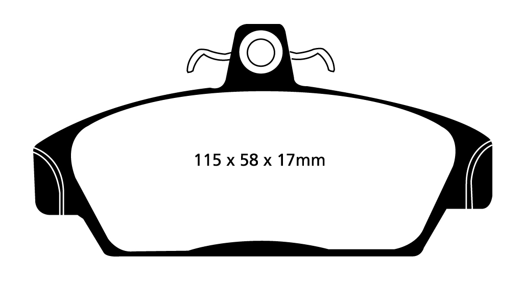 EBC Brake Pads - Yellow Stuff