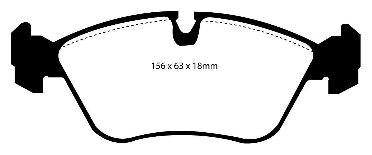 EBC Brake Pads - Yellow Stuff
