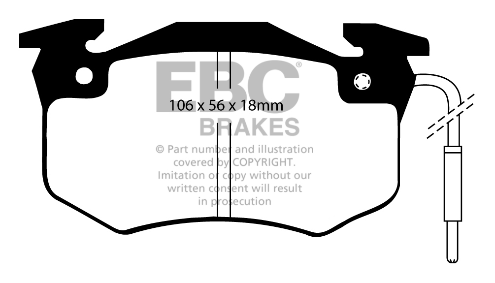 EBC Brake Pads - Ultimax