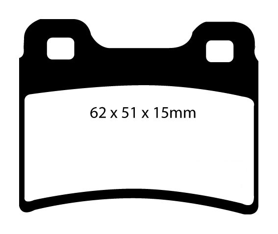 EBC Brake Pads - Yellow Stuff