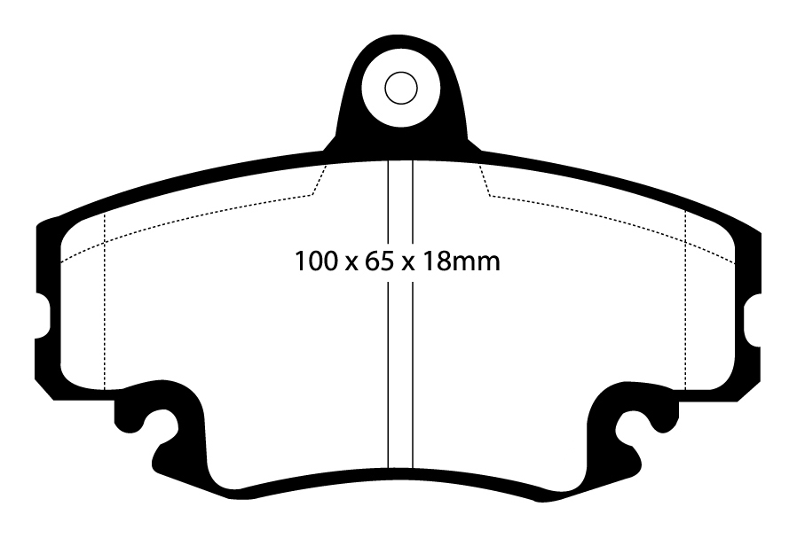DP4959R - EBC Brake Pads - Yellow Stuff