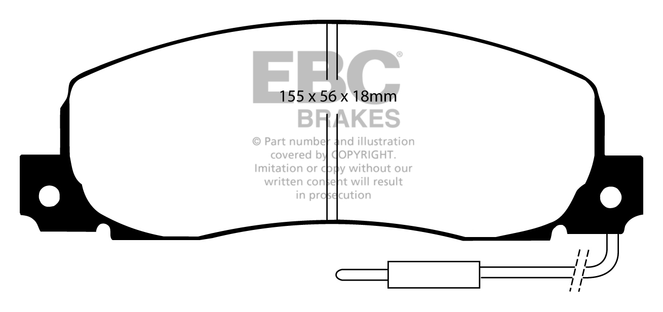 EBC Brake Pads - Ultimax