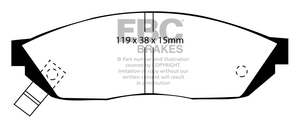 EBC Brake Pads - Ultimax