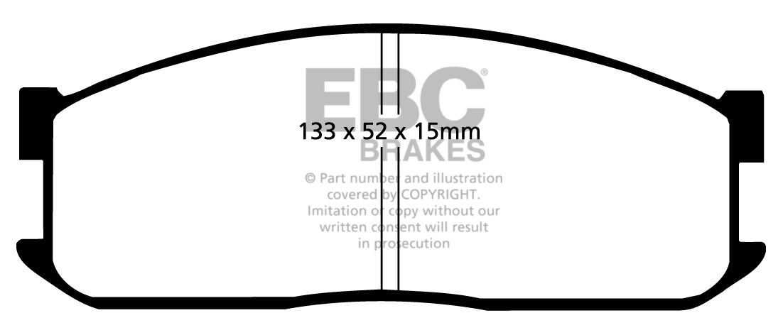 EBC Brake Pads - Ultimax