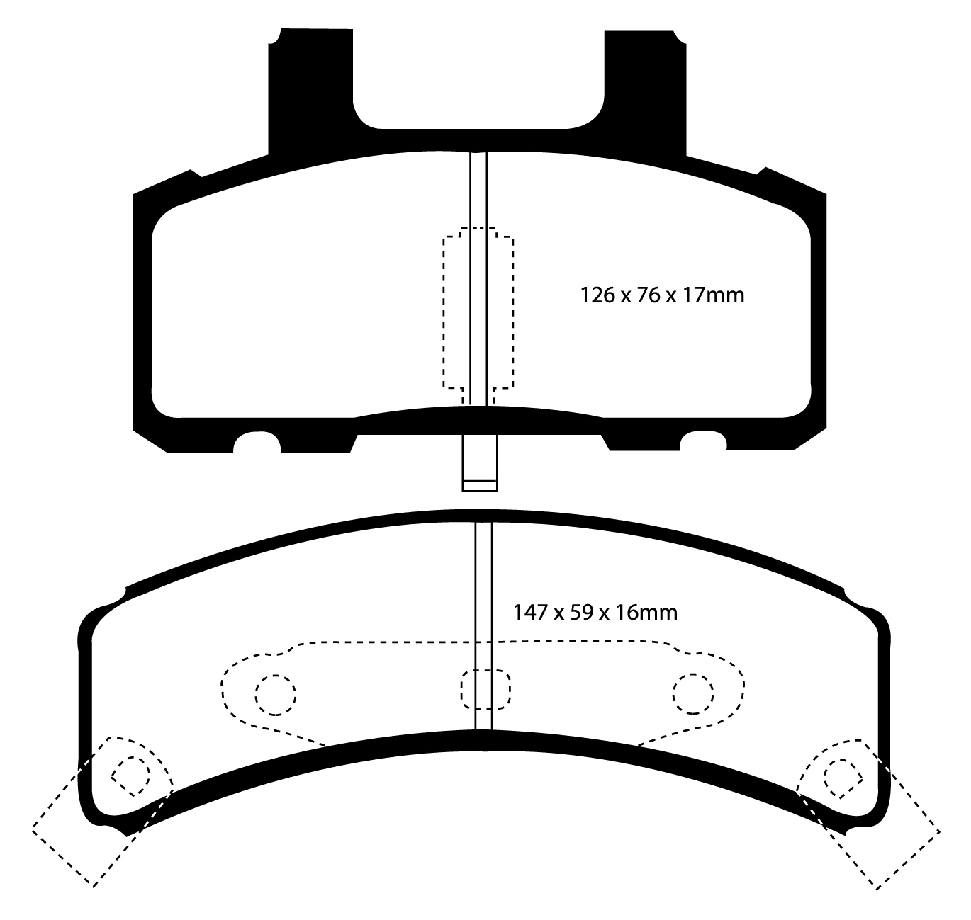 EBC Brake Pads - 6000 Series