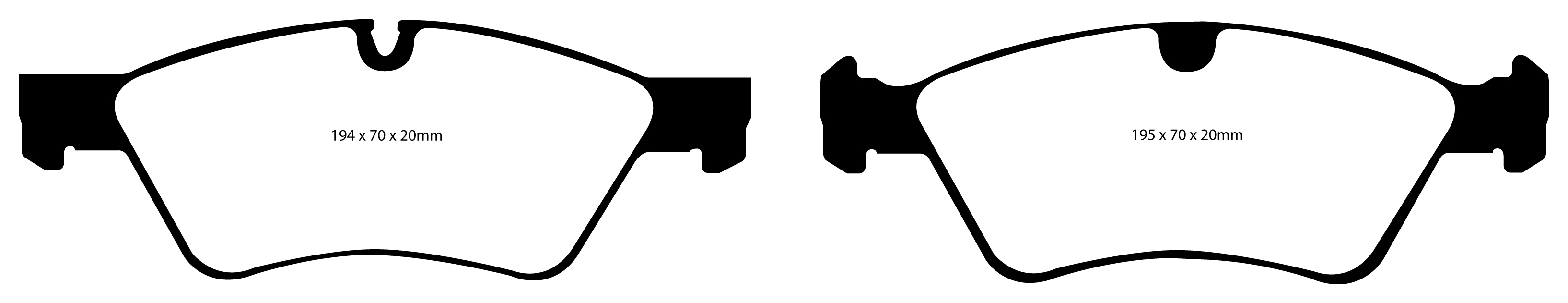 EBC Brake Pads - 6000 Series