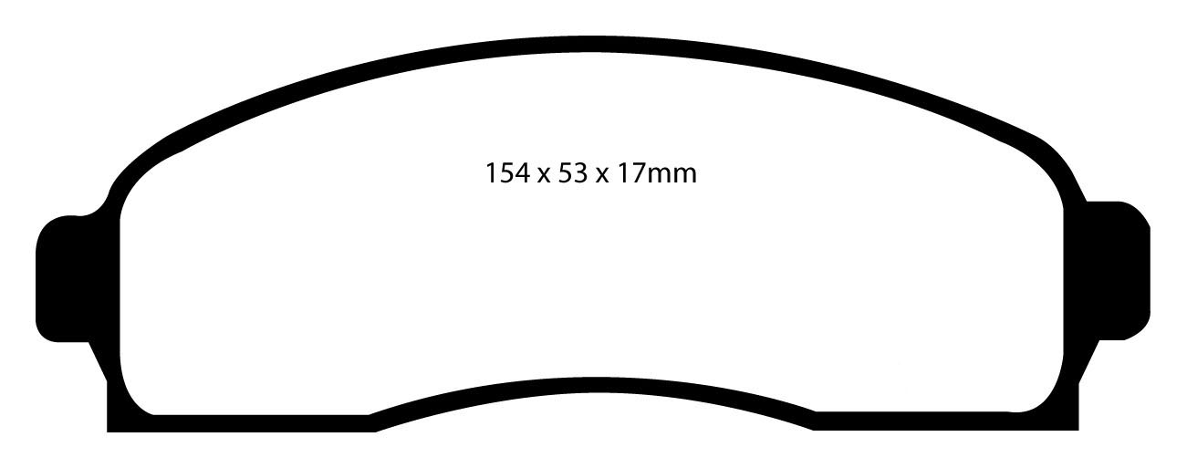 EBC Brake Pads - 6000 Series