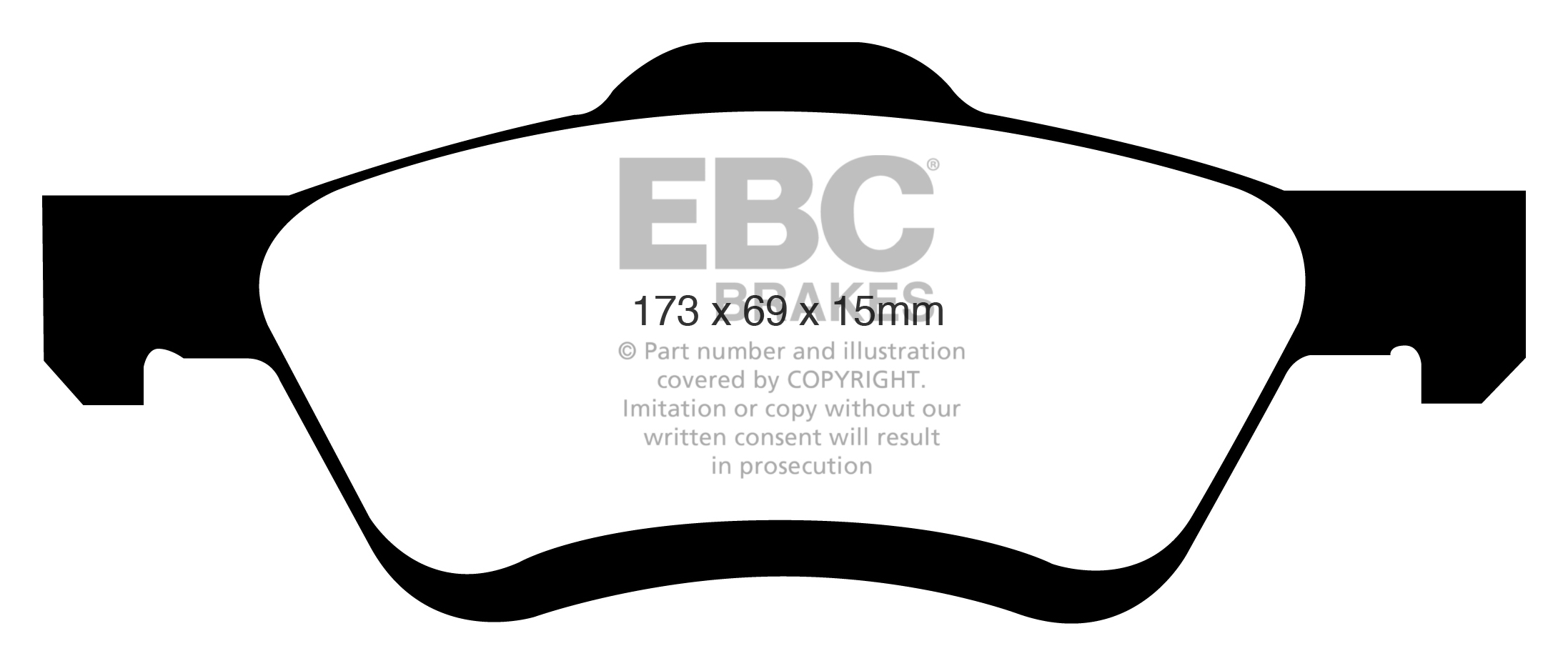 EBC Brake Pads - 6000 Series