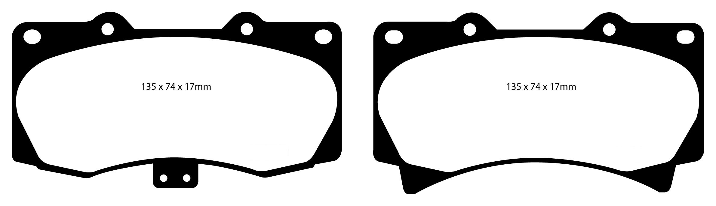 EBC Brake Pads - 6000 Series