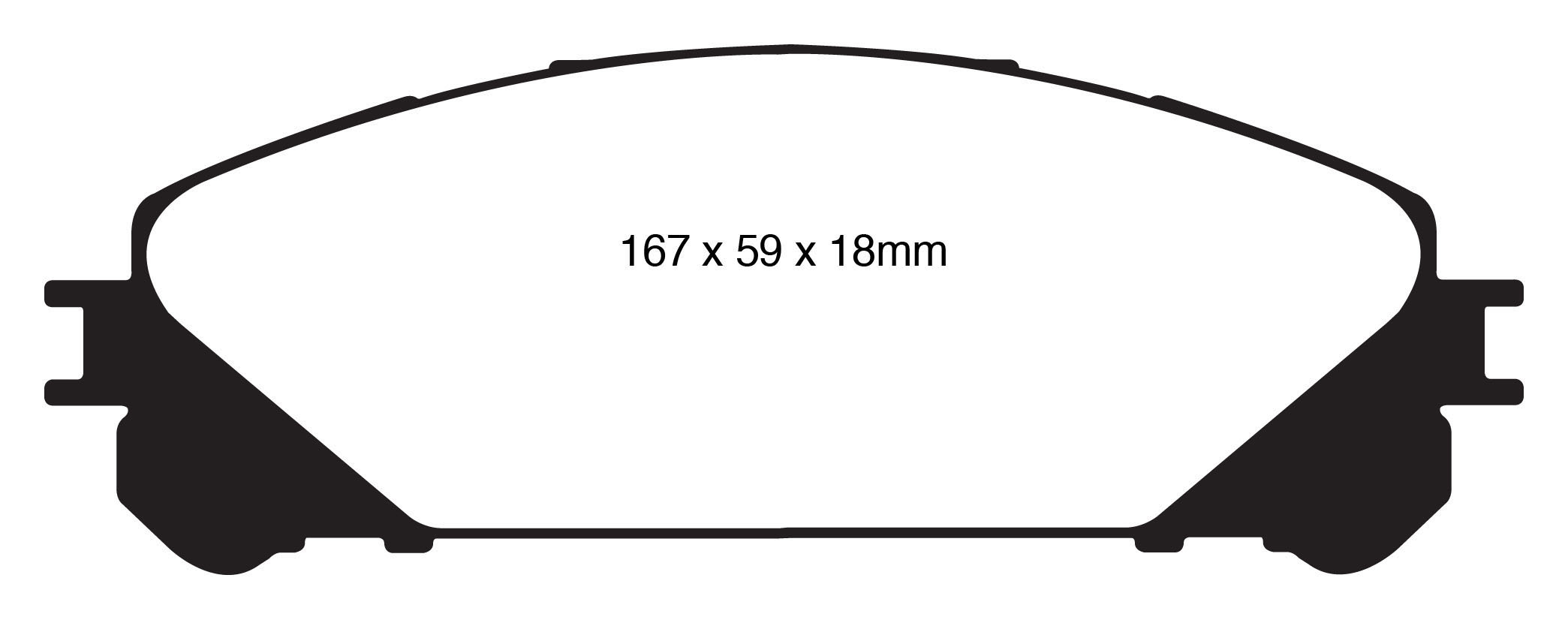 EBC Brake Pads - 6000 Series