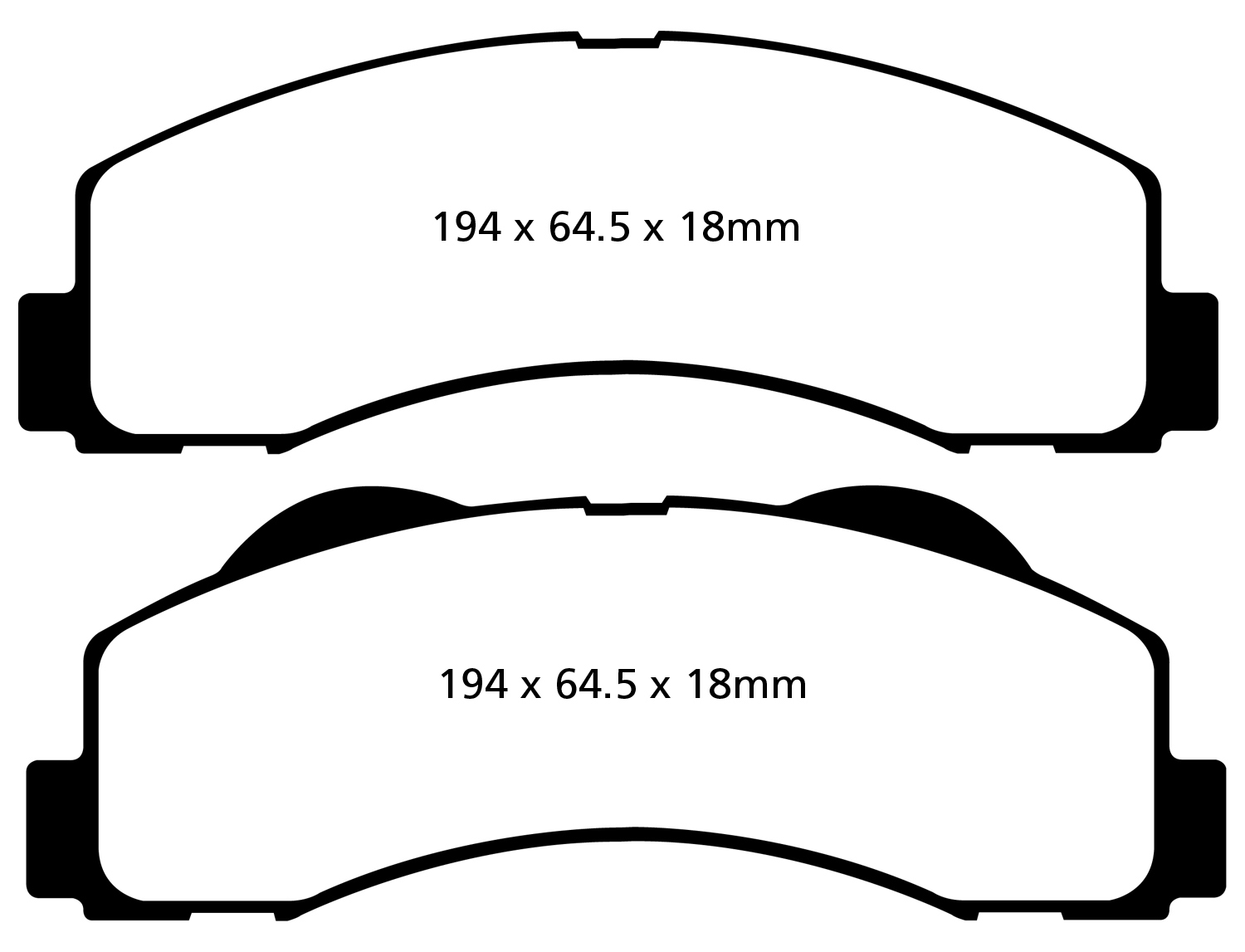 EBC Brake Pads - 6000 Series