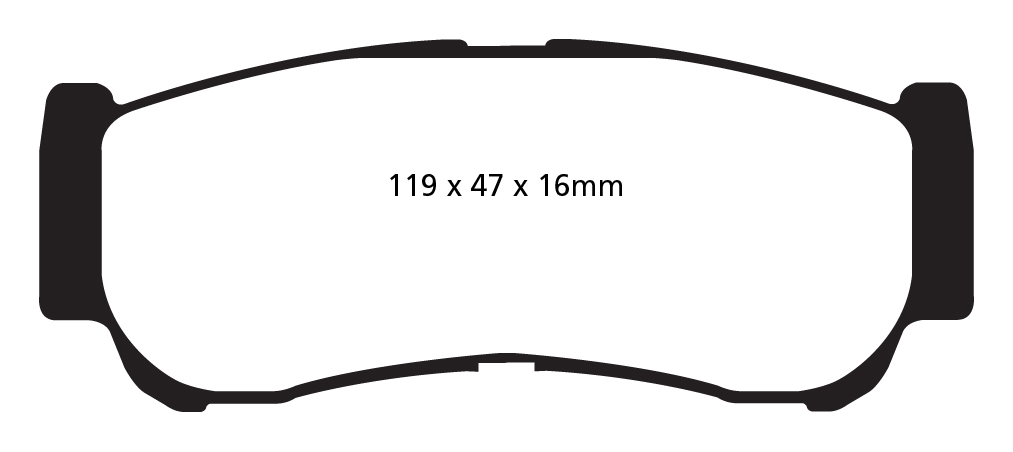 EBC Brake Pads - 6000 Series