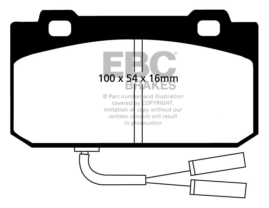 EBC Brake Pads - Ultimax