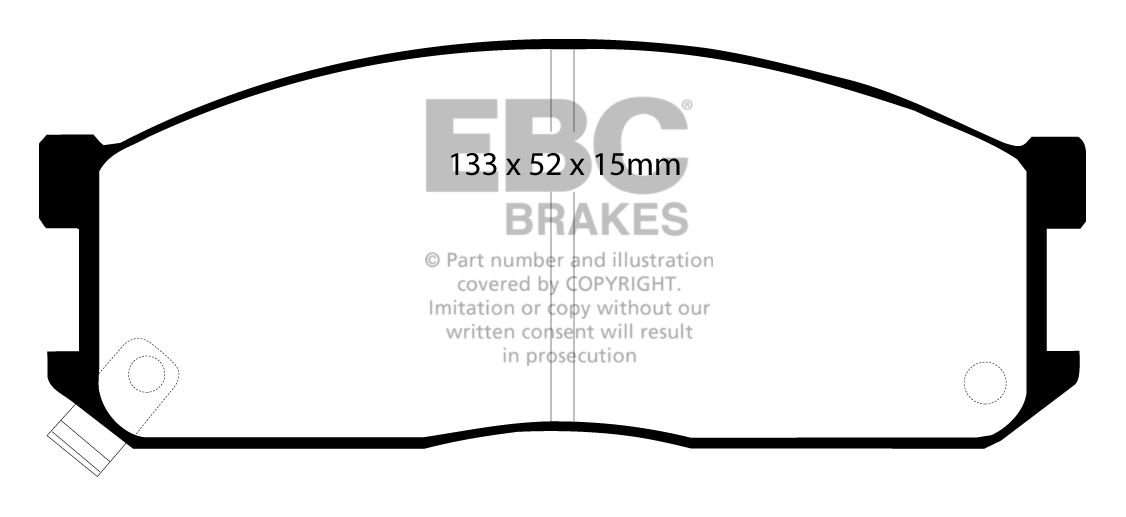 EBC Brake Pads - Ultimax
