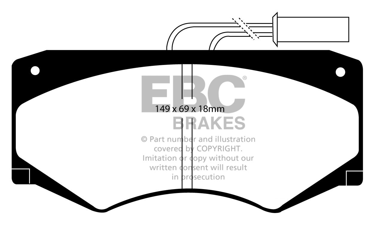 EBC Brake Pads - Ultimax
