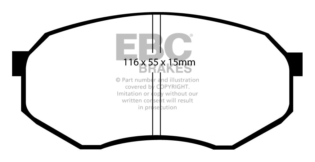 EBC Brake Pads - Ultimax