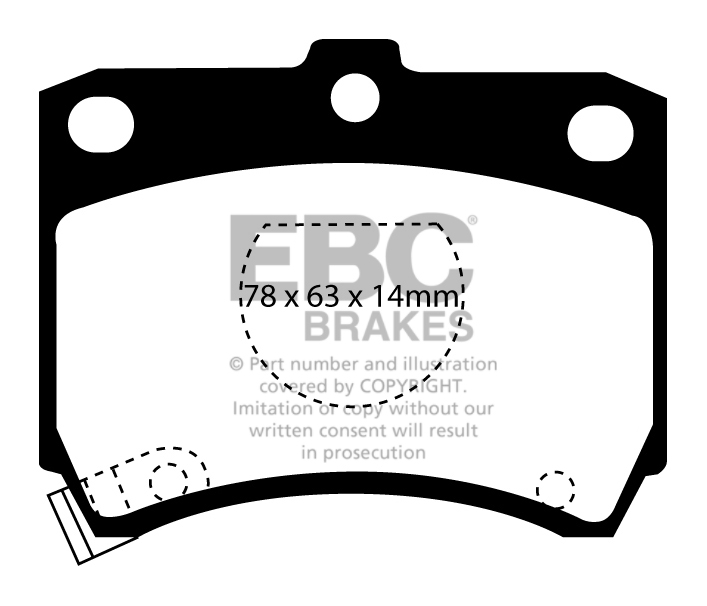 EBC Brake Pads - Ultimax