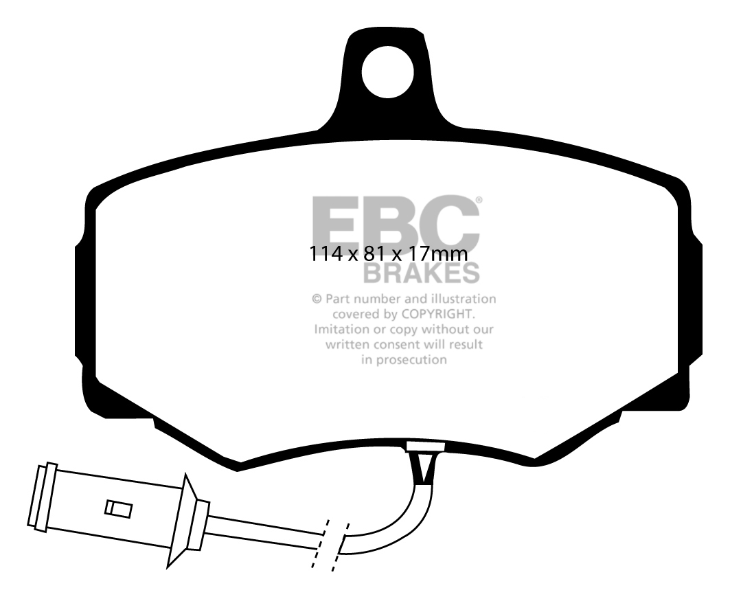 EBC Brake Pads - Ultimax