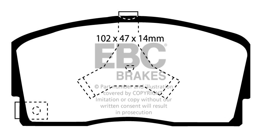 EBC Brake Pads - Ultimax