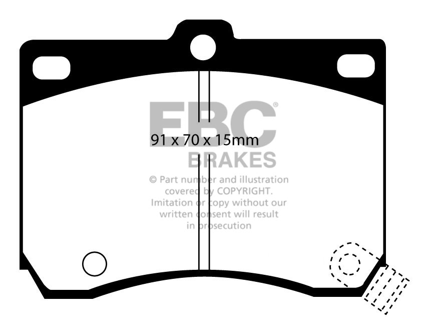 EBC Brake Pads - Ultimax
