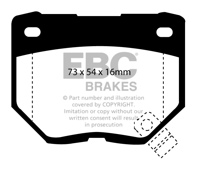 EBC Brake Pads - Ultimax