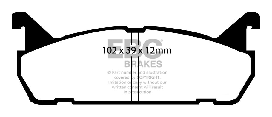EBC Brake Pads - Ultimax