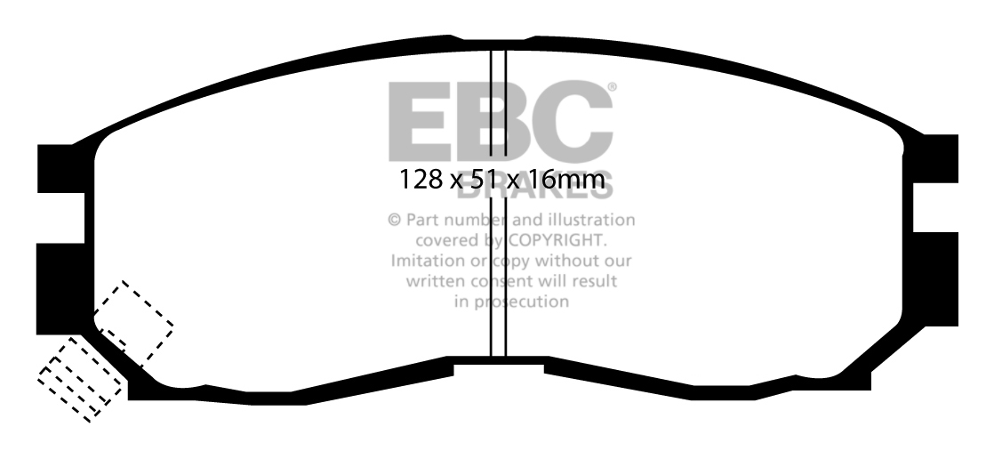 EBC Brake Pads - Ultimax