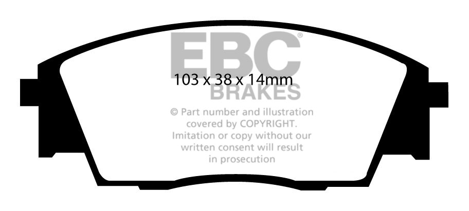 EBC Brake Pads - Ultimax