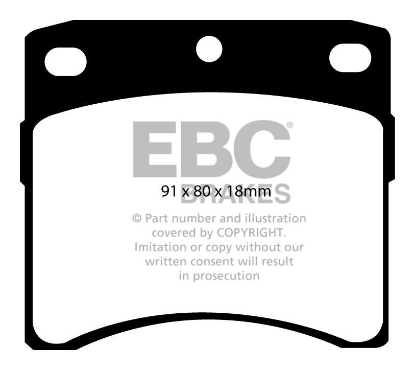 EBC Brake Pads - Ultimax