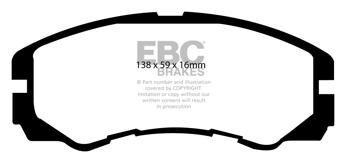 EBC Brake Pads - Ultimax