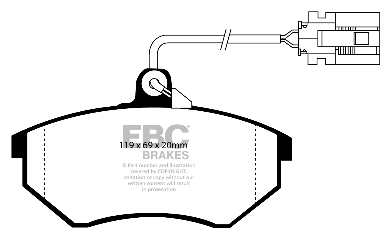 EBC Brake Pads - Ultimax