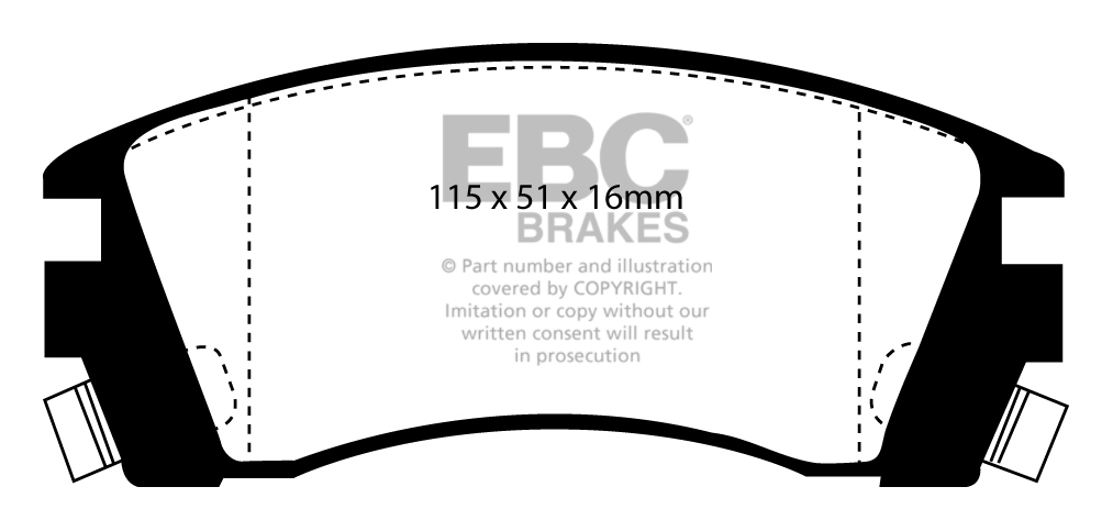 EBC Brake Pads - Ultimax
