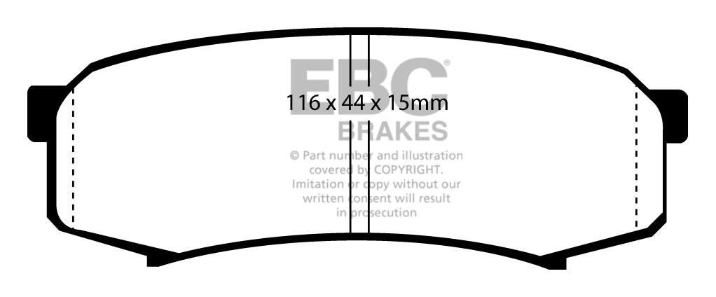EBC Brake Pads - Ultimax