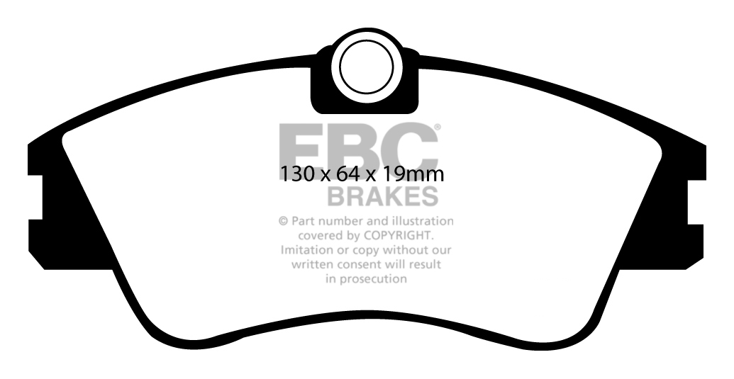 DPC1030 - EBC Brake Pads - Vanbrake
