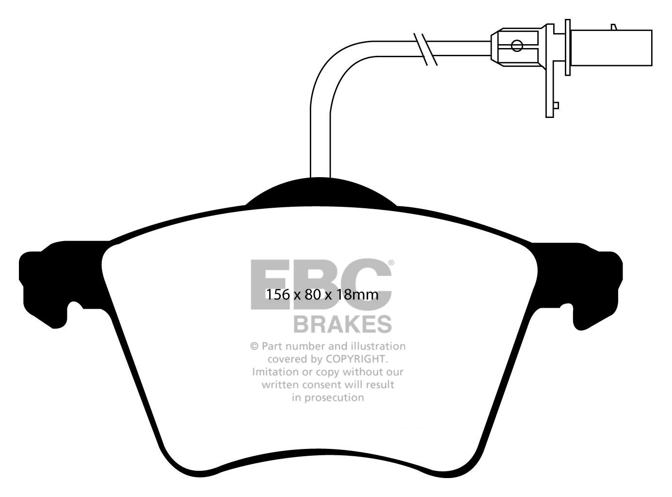 DPC1368 - EBC Brake Pads - Vanbrake