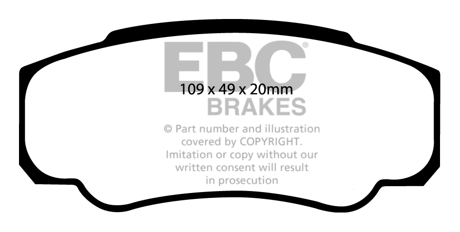 EBC Brake Pads - Vanbrake