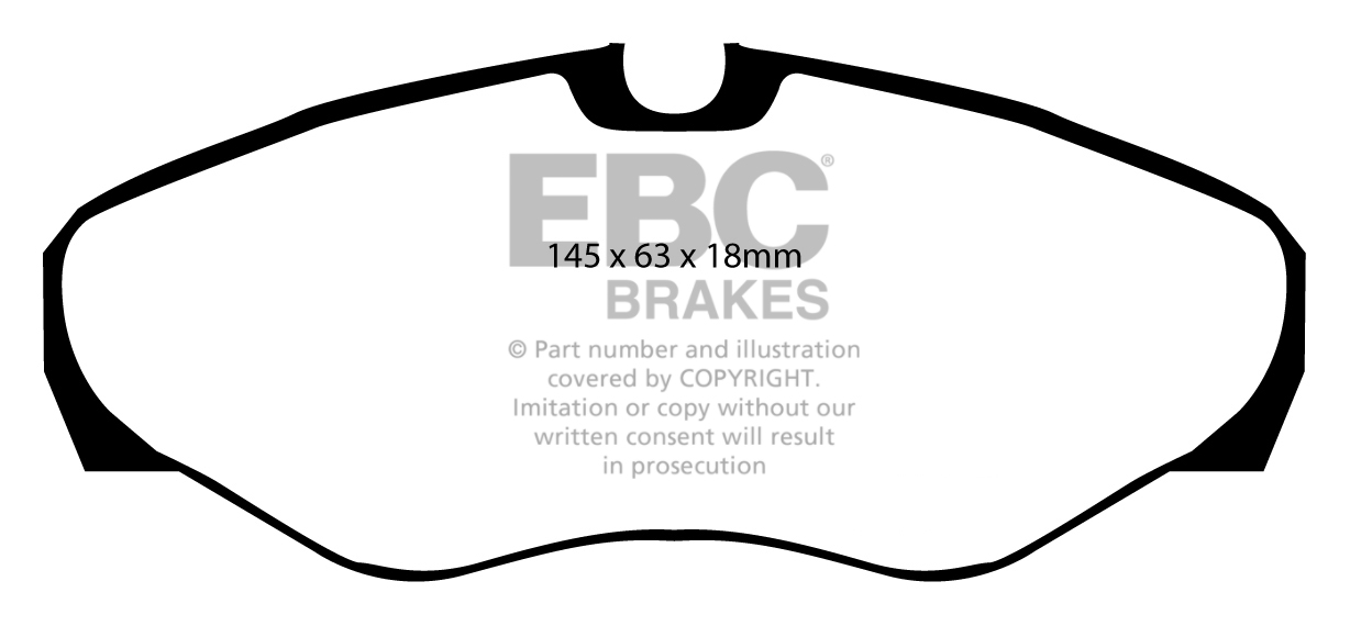 DPC1393 - EBC Brake Pads - Vanbrake