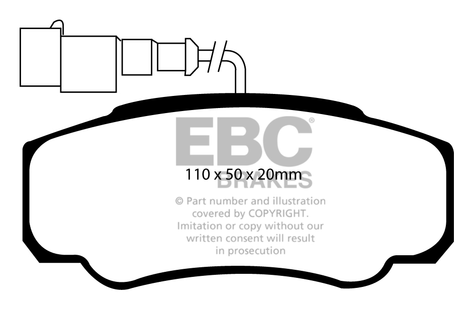 DPC1957 - EBC Brake Pads - Vanbrake