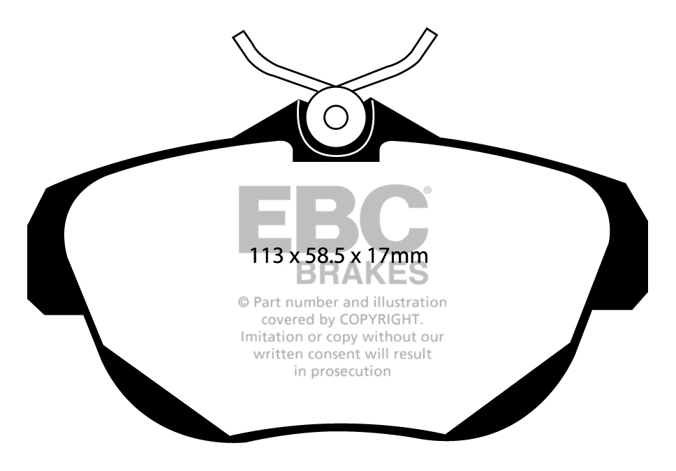 EBC Brake Pads - Vanbrake