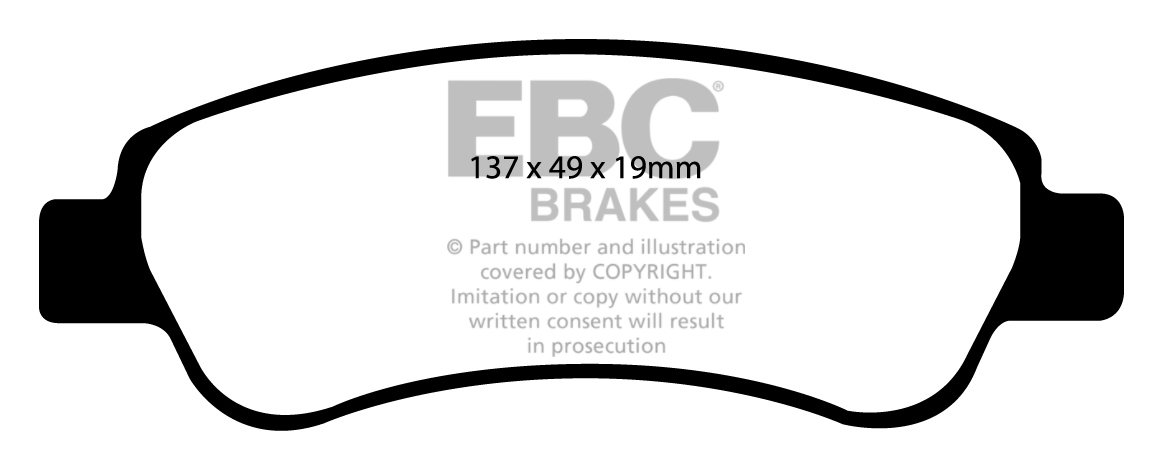EBC Brake Pads - Vanbrake