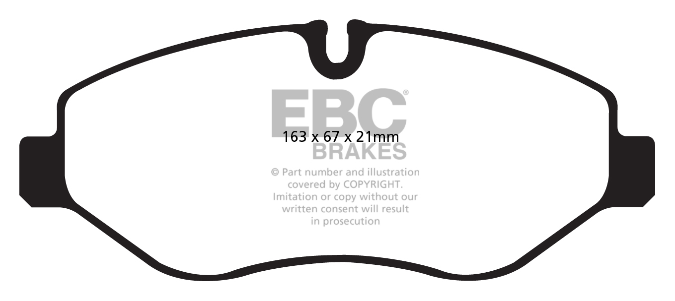 DPC1980 - EBC Brake Pads - Vanbrake