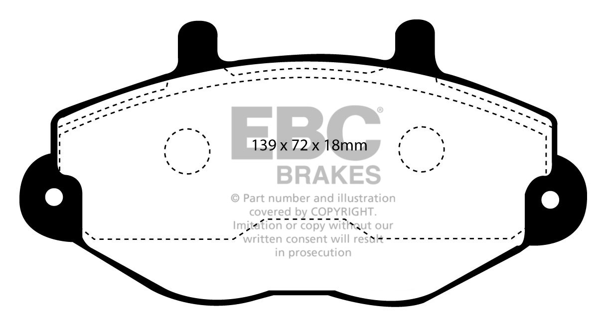 EBC Brake Pads - Vanbrake