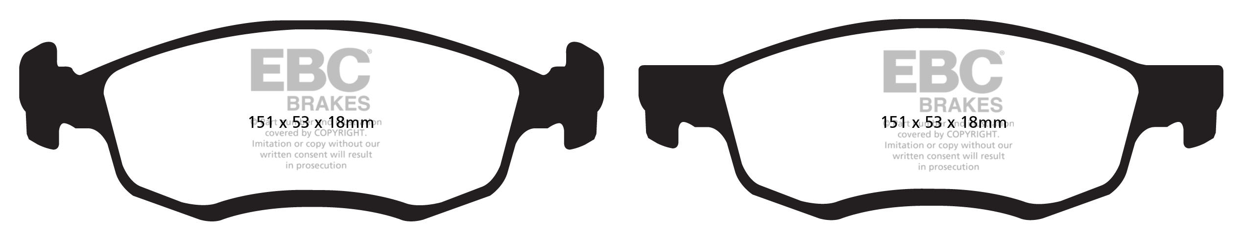 EBC Brake Pads - Ultimax