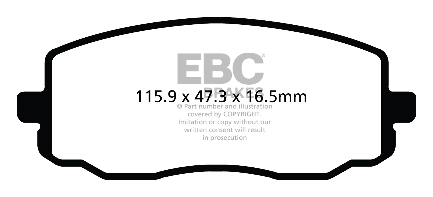 EBC Brake Pads - Ultimax