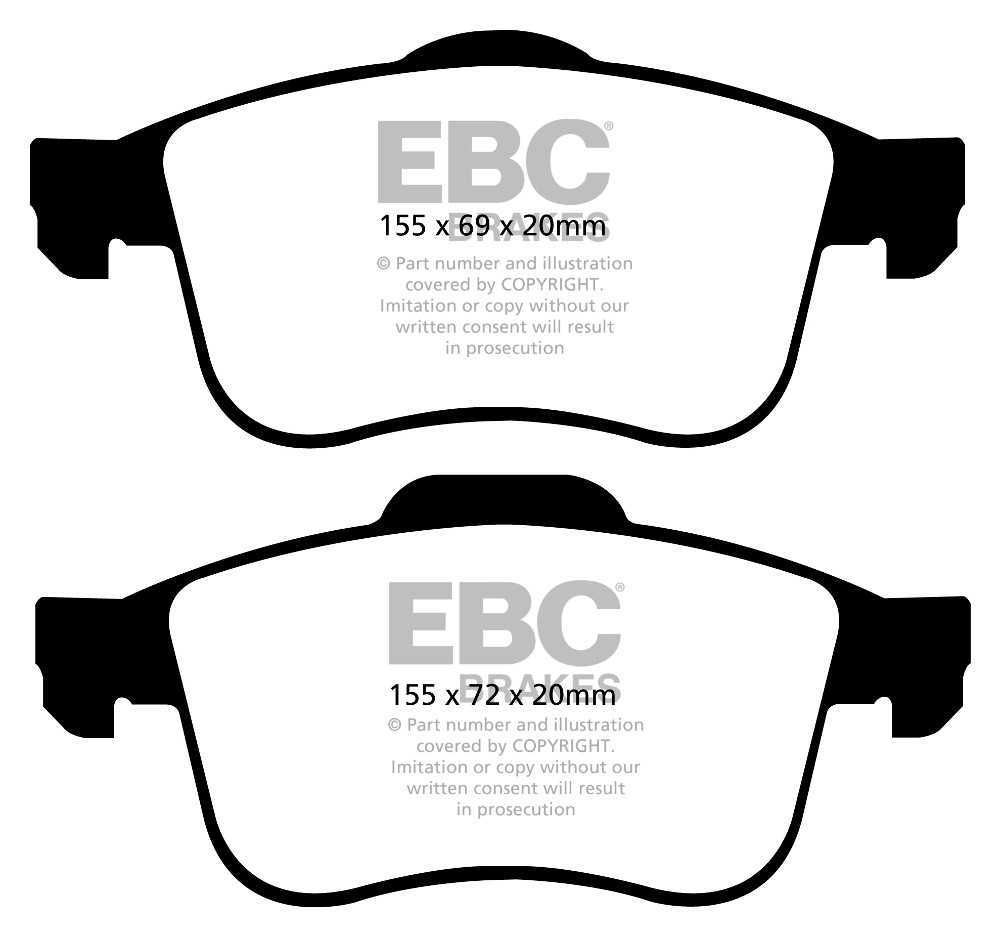 EBC Brake Pads - Ultimax